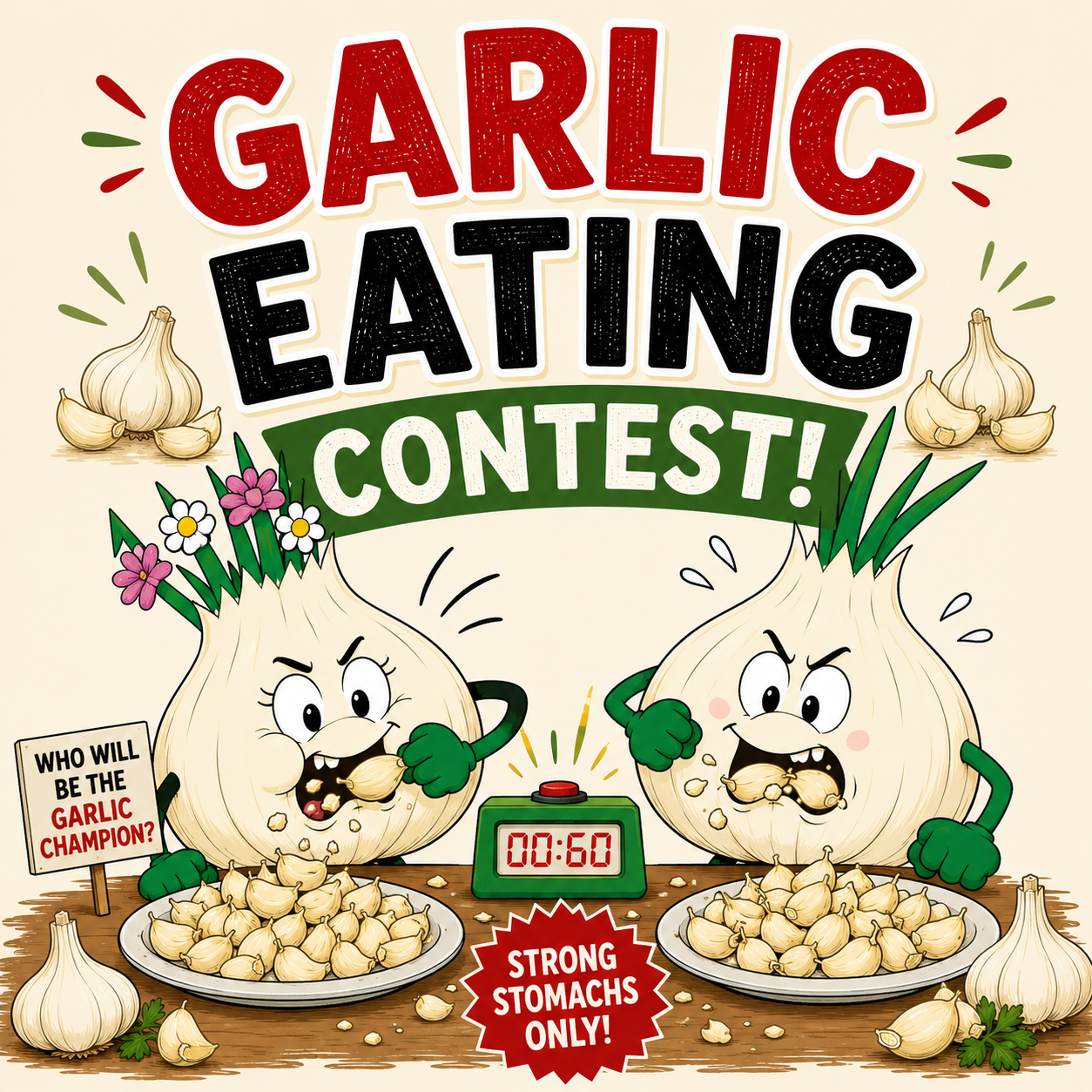 Garlic Eating Contest